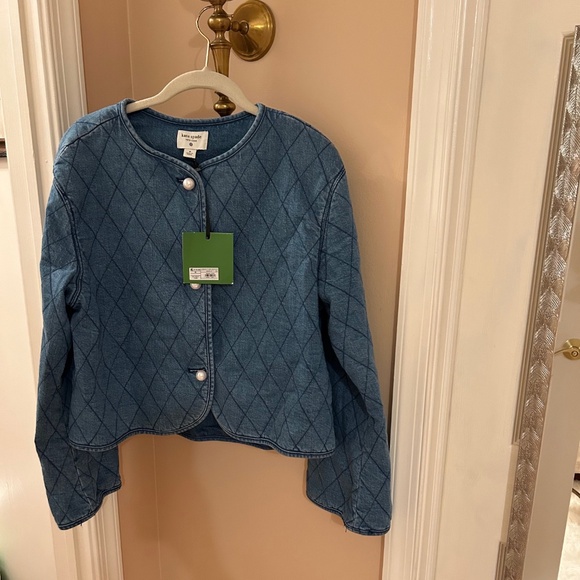 Kate Spade New York for Target Women’s Quilted Denim Jean Jacket - Picture 4 of 8